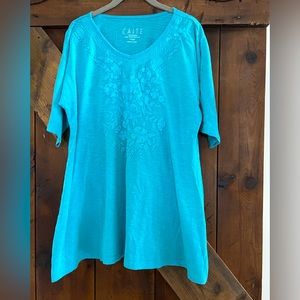 Caite Brilliant Blue Top